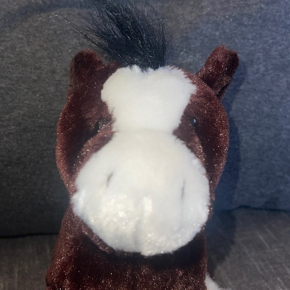 WEBKINZ Ganz Clydesdale Horse HM139 Hang/But tag no code stuffed animal plush - Picture 5 of 16